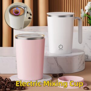 Automatic Magnetic Stirring Coffee Mug – Lazy Self-Mixing Cup for Home & Office | Kitchen Electric Mixing Cup Stirring Coffee Cup Automatic Mixing Mugs Cup Lazy Rotating Magnetic Water Cup