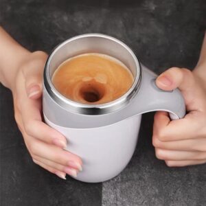 Electric Self-Stirring Coffee Mug – Magnetic Auto Mixing Cup (Rechargeable)