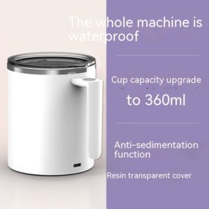 Portable Smart Self-Stirring Coffee Mug – Magnetic Rechargeable Mixing Cup | Best Cup For Home Office Travel