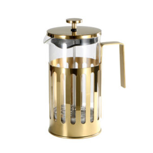 Stainless Steel French Press Coffee Maker – Double Wall Insulated Hand Press Pot