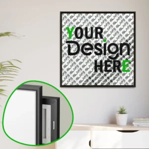 Matte Framed Square Canvas Wall Art – Premium Multi-Color Home Decor | Islafe Prints